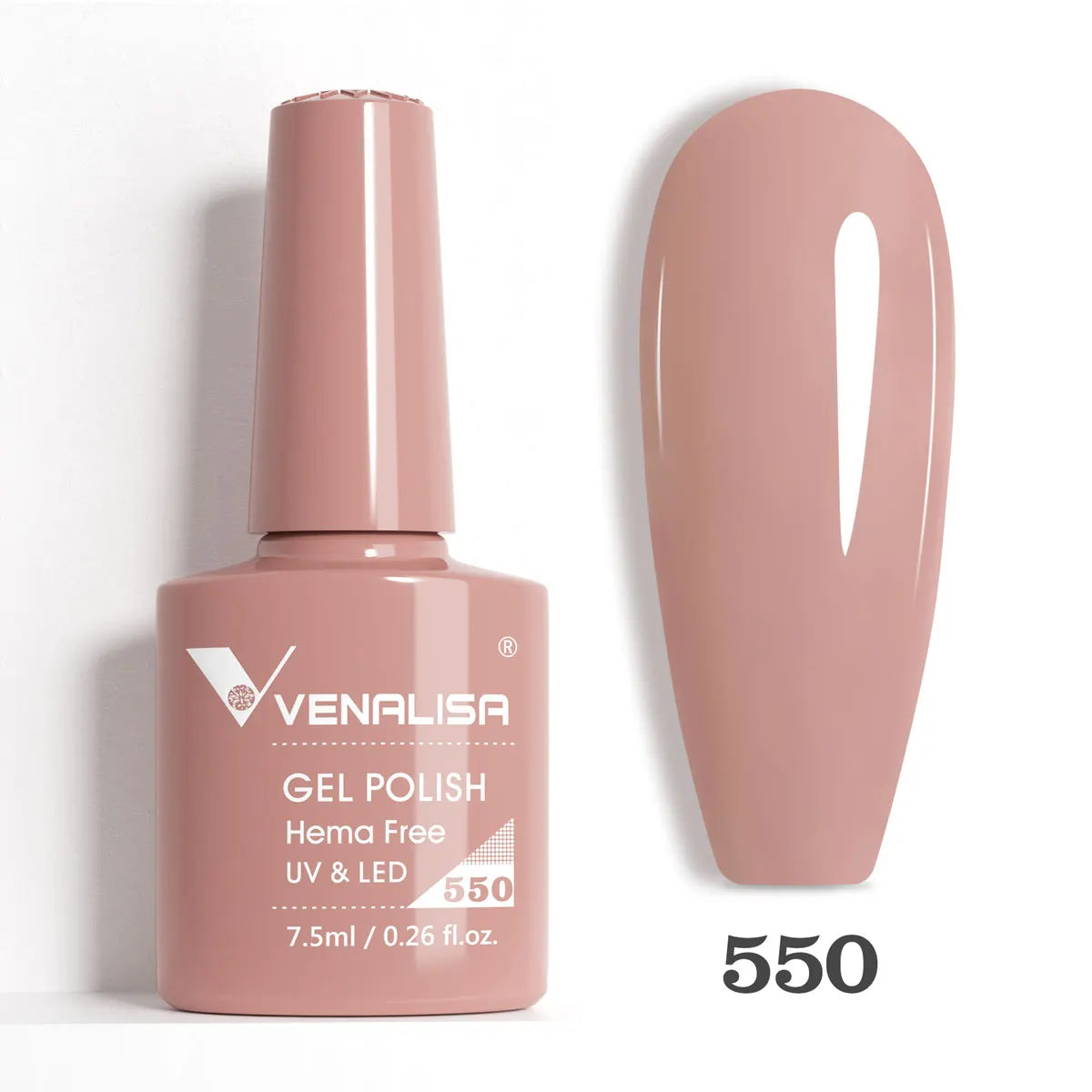 Venalisa HEMA TPO FREE Nail Gel Polish Glitter Gorgeous Full Coverage Soak Off UV LED French Nail Jelly Pink Nude Collection
