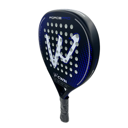 Cwin Paddle Racket Carbon Fiber Soft EVA Face for Adult Prefessional Training Tennis Paddle Racquet with Padel Shovel Protector