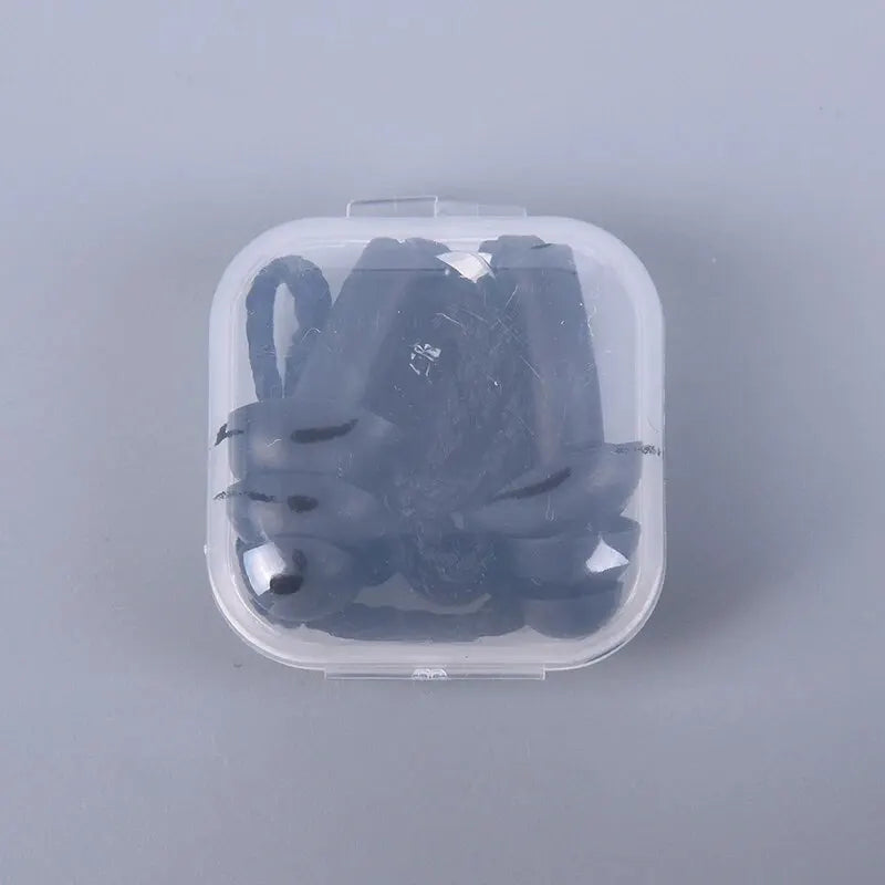 1 Pc Silicone Ear Plugs Sleep Earplugs Noise Reduction Swimming Earplugs With Rope For Diving Underwater Ear Plugs