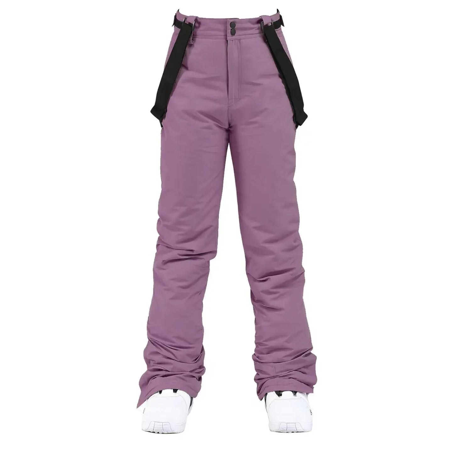 Women Winter Pant High Quality Men Thick Warm Skiing Pants Windproof Waterproof Suspender Trouser Snow Snowboard Plus Size Pants