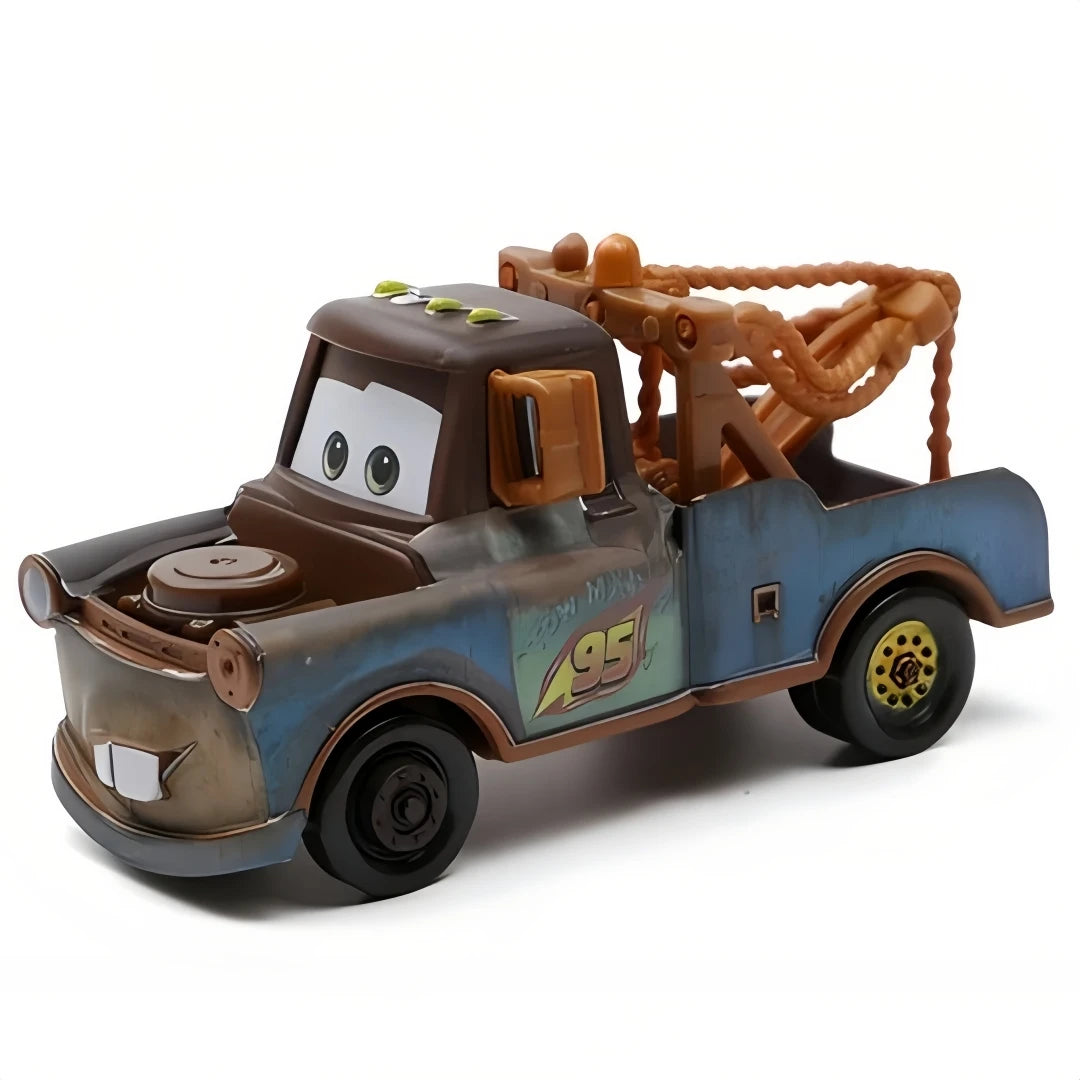 Disney Pixar Cars 3 Lightning Mcqueen Smokey Chick Hicks Collection 1:55 Diecast Vehicles Alloy Car Toys Model For Children Gift