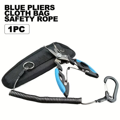 New Multifunctional Fishing Pliers Accessories 420 Stainless Steel Body Scissors Line Cutter Hooks Remover Outdoor Fishing Tools