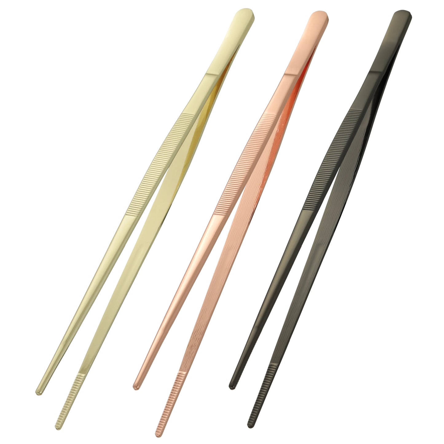 Stainless Steel Kitchen Seafood & bar Tweezer Food Tongs Tool Garnish Tongs Bar Accessories Copper/Gold Plated