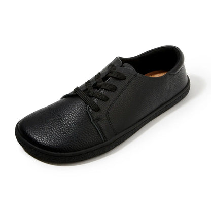 TONGLEPAO spring, autumn, barefoot, genuine leather men's women's sneakers with zero drop flat soft sole wider toe box light