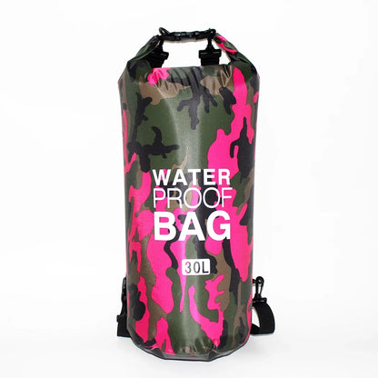 Dry Bag Waterproof for Women Men,2/5/10/15/20/30L Outdoor Sports Bag for Swimming Boating Kayaking Rafting River Trekking