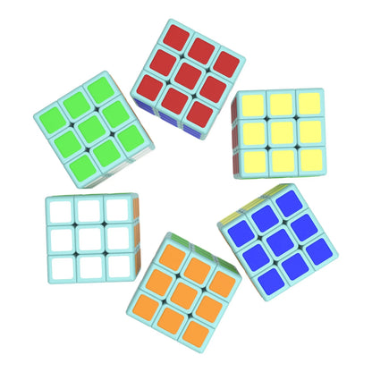 Cubelab 1cm Mini Magic Cube Tiny 3x3 Professional 1 CM Speed Cube Magic Cube Puzzle Blue/Pink/Black Toys