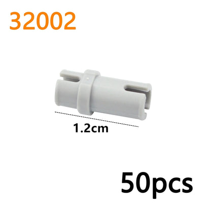 MOC Bolt Pin with Friction Peg Cross Axle Technical Building Blocks DIY Connector Bricks Compatible 2780 3673 77765 32556  32054