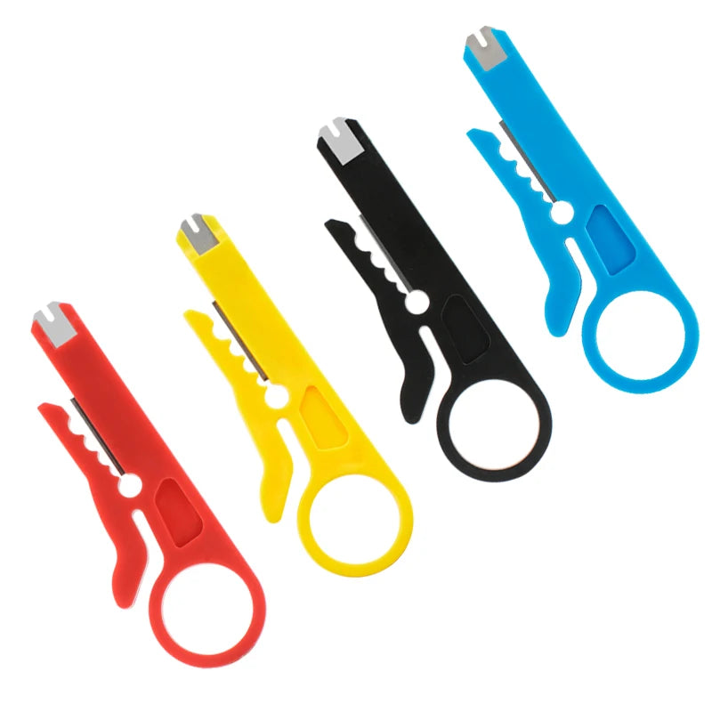 Cable Stripping Wire Cutter Crimping Tool Multi Stripper Knife Crimper Pliers Mini Portable Decrustation Electrical Straight