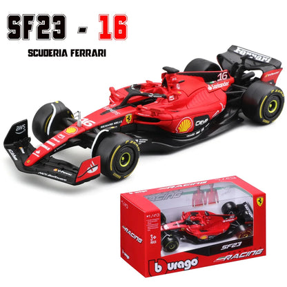 Bburago 1:43 2024 RB20 SF24 W14 W13 SF23 MCL60 RB19 RB18 W12 F1 Racing Formula Car Static Simulation Diecast Alloy Model Car