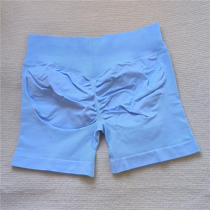 Gym Running Shorts Scrunch Butt Shorts Women Biker Cycling Shorts Seamless Leggings Sexy Athletic Yoga Shorts