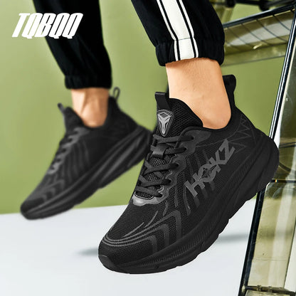 Carbon Plate Air Cushion Running Shoes for Men Soft Chunky Sneakers Women Daily Commuting Shoes Outdoor Casual Walking Shoes