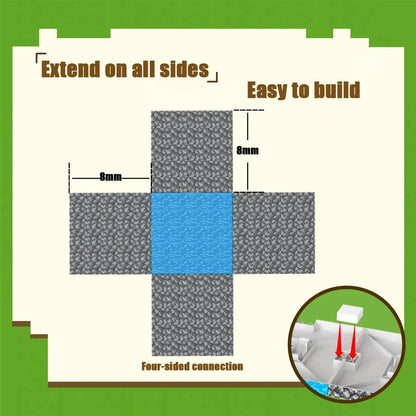 Magnetic Building Blocks Toys Gifts Magnetic Baseplate Role Children Magnet Brick Set Age 6+ DIY Strong Magnet Base Plate Toy