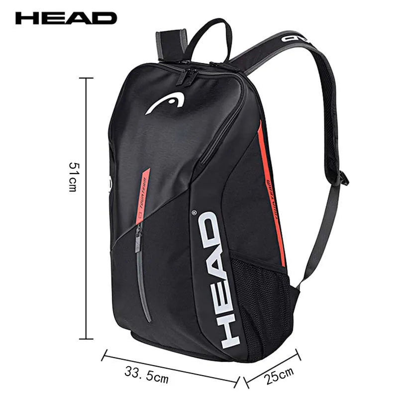 HEAD Tour Team Series Tennis Backpack Large Capacity With Shoe Compartment Racket Room Rackets Bag