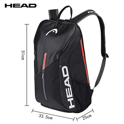 HEAD Tour Team Series Tennis Backpack Large Capacity With Shoe Compartment Racket Room Rackets Bag