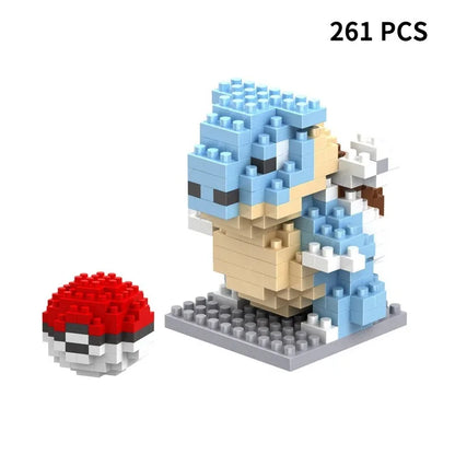 Building Blocks Assembly Anime Picachu Charizard Doll Blastoise Bulbasaur Gengar Bricks Figures Toy for Kid Gift hot