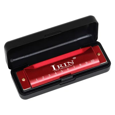 IRIN C10 Pro Harmonica Education System C Key Harmonica Woodwind Instrument Suitable for Beginners Teaching Playing Gift