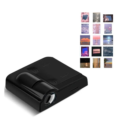 Planet Projection Lamp with 16 Film Sheets Photo Earth Sun Galaxy LED Light Halloween Projector Novelty Atmosphere Light Party