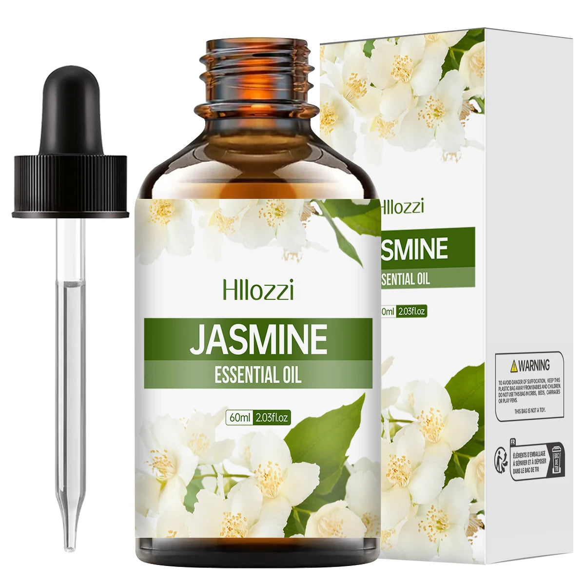 Jasmine essential oil facial skin care oil moisturizing body care massage oil aromatherapy essential oil lasting fragrance