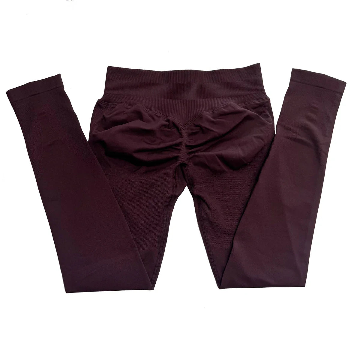 No Logo Scrunch Bum Gym Legging for Women Low Waistband Seamless Yoga Legging Workout Yoga Pants Push Up Sports Tights