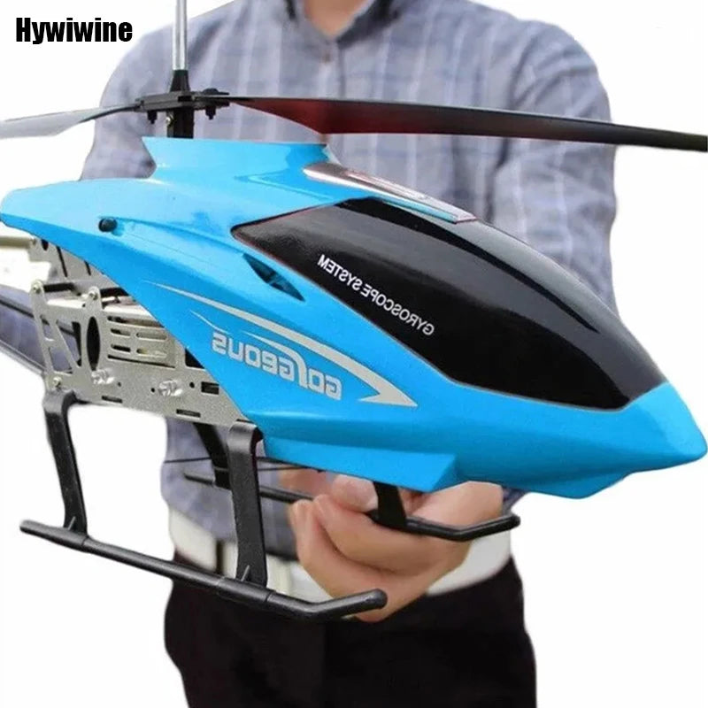 Large Remote Control Helicopter 80cm Extra 2.4G 3.5CH Rc Drone Durable Charging Toy Drone Model UAV Outdoor Aircraft Helicoptero
