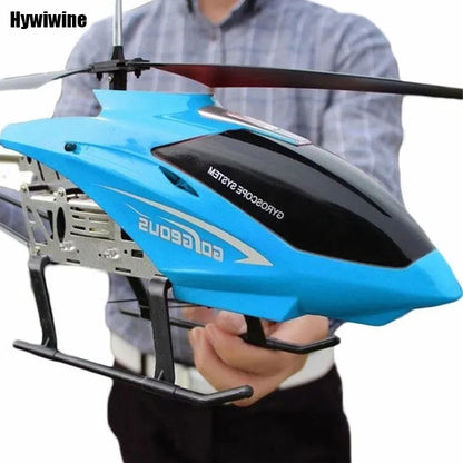 Large Remote Control Helicopter 80cm Extra 2.4G 3.5CH Rc Drone Durable Charging Toy Drone Model UAV Outdoor Aircraft Helicoptero