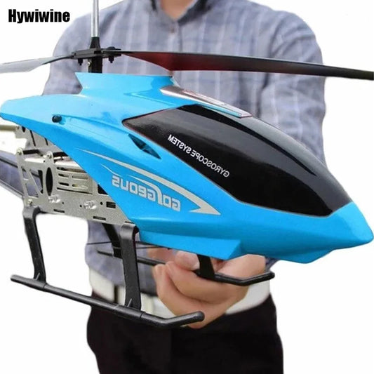 Large Remote Control Helicopter 80cm Extra 2.4G 3.5CH Rc Drone Durable Charging Toy Drone Model UAV Outdoor Aircraft Helicoptero