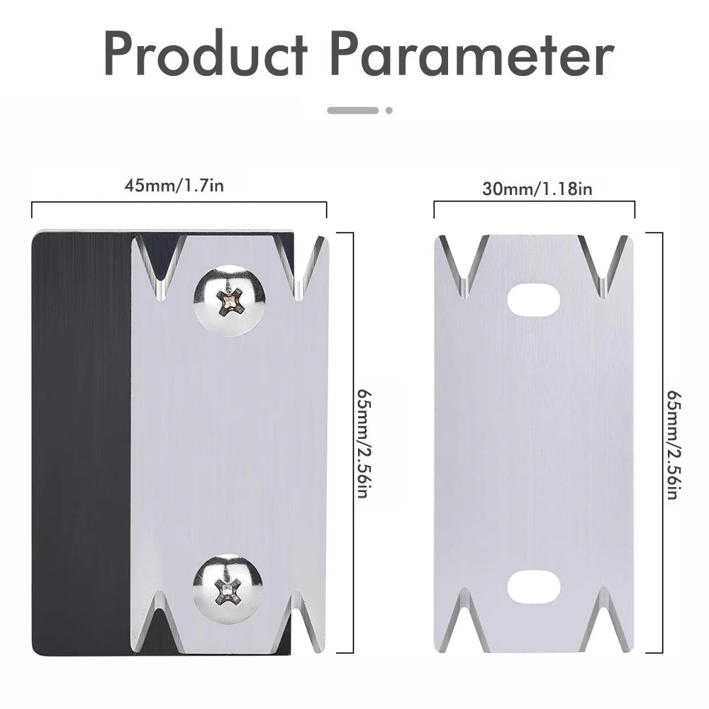 Manual Edge Trimmer Right Angle Woodworking Plane Edge Sealing Blade Wood Chamfer and Rounded Blade Woodworking Hand Tool