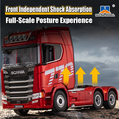 2025 New Product Huina 1501 Stanya Engineering Vehicle 19 Channel 2.4g Control Like Real Car Remote Control Model Gift