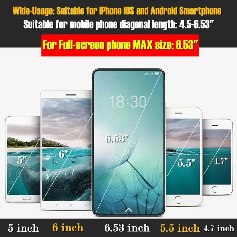 Virtual Reality Glasses IMAX Giant Screen 3D Movie Google Cardboard Box VR Headset Helmet for Smartphone,Support Game Joystick