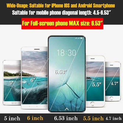 Virtual Reality Glasses IMAX Giant Screen 3D Movie Google Cardboard Box VR Headset Helmet for Smartphone,Support Game Joystick