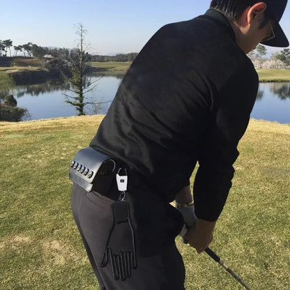 Golf Glove Holder Rack Portable Plastic Gloves Hanger with Key Chain Golf Gloves Supports Gloves Display Stand Golf Accessories