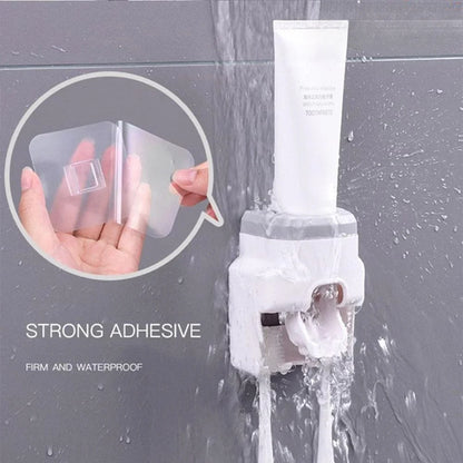 Wall Mount Automatic Toothpaste Dispenser Bathroom Supplies Toothpaste Squeezer Toothbrush Holder toothpaste squeezer