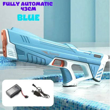 Automatically Water High Pressure Electric Water Gun Toys for Kids Summer Outdoor Pool Fight Games Children Water Toys Boys Gift