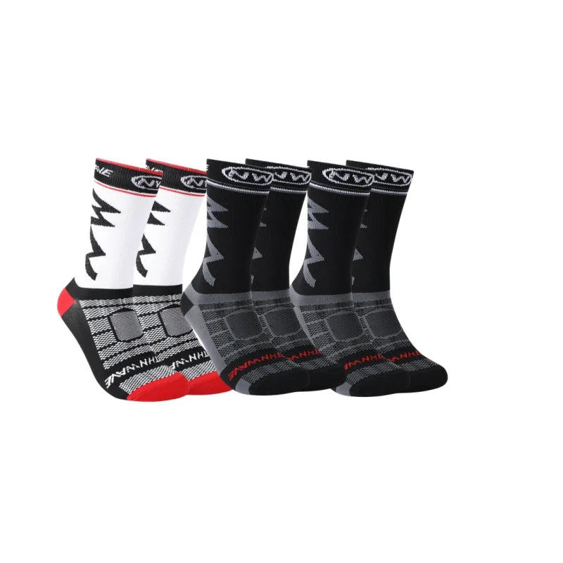 3 Pairs Of High-Quality Breathable Sports Socks Suitable For Running, Mountain Cycling, And Outdoor Sports