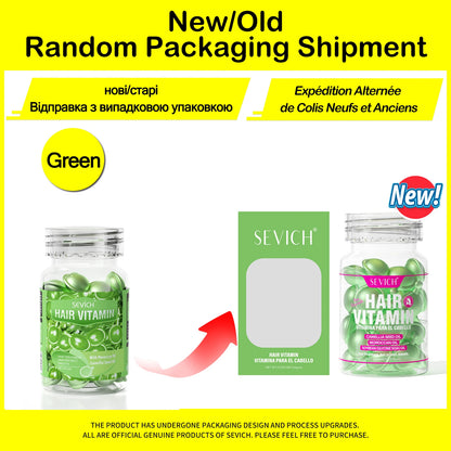 Sevich Mix Hair Vitamin Capsule Hair Treatment Oil Repair Damaged Smooth Hair Care Serum Nourishing Keratin Complex Oil