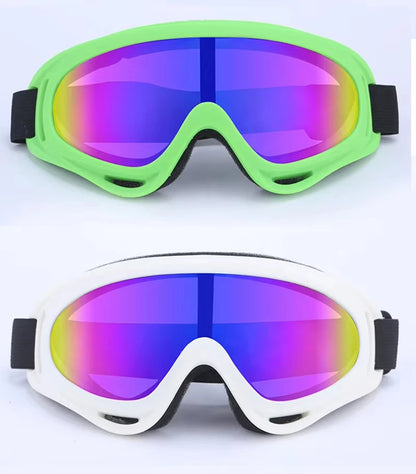 Skiing Goggles Cycling Motorcycle Windproof Goggles Anti-fog UV400 Snowboard Snow Goggles Winter Outdoor Sport Skiing Eyewear