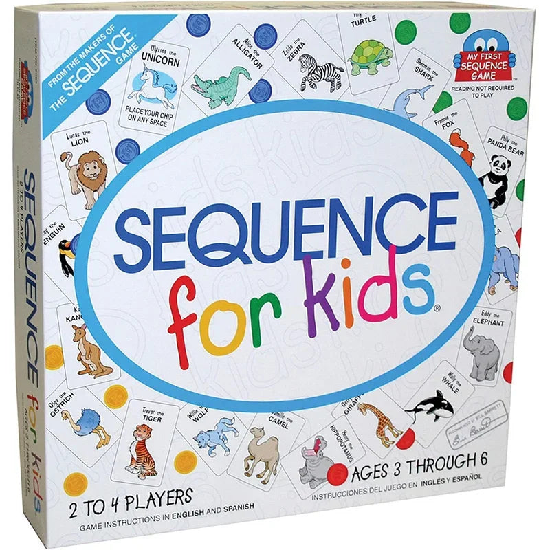 Keep Your Kids Engaged and Entertained with SEQUENCE Board Game - Perfect Game for Intense Strategy and Friendly Competition