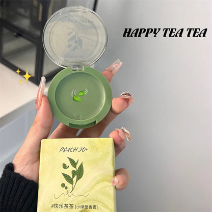 Kleines festes Parfüm mit Eiswürfeln, erfrischend und duftend, dauerhafte Deodorants beseitigen den Geruch, dauerhafter Balsam, duftende Paste aus Früchtetee 