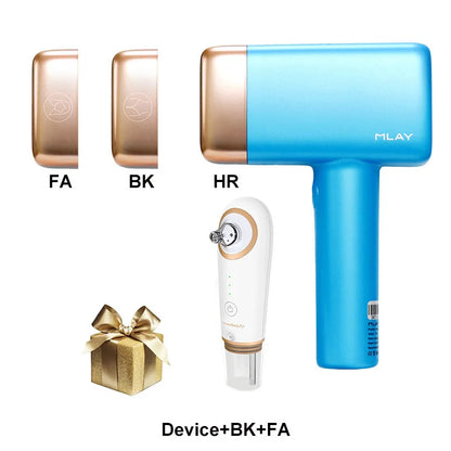 MLAY T14 Laser Hair Removal Permanent Malay IPL Epilator Ice Cool Painless Depilador a Laser 500000 Flashes Face Body Epilator