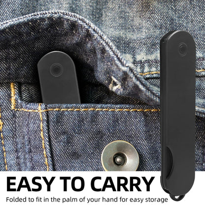 Barber Hair Clipper Folding Combs Multifuncional Plastic Wide Tooth Oil Head Comb Beard Combing Two In One Styling Tools