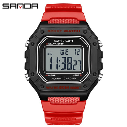 SANDA Top Brand G Style Sports Men Watches Fashion Shockproof Waterproof LED Digital Watch Man Military Clock Relogio Masculino
