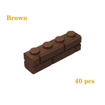 DIY Building Blocks Figures City MOC Thick Wall Bricks Educational Creative Toys for Children Size Compatible with All Brands