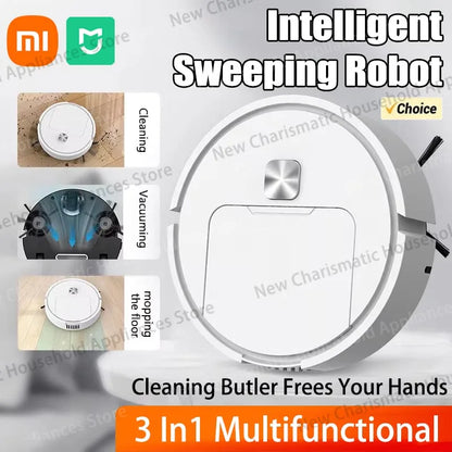 Xiaomi 3 in 1 Intelligent Mini Sweeping Robot Suction Sweeping & Mopping For Household Use Small Appliances Ultra-thin Cleaner