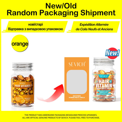 Sevich Mix Hair Vitamin Capsule Hair Treatment Oil Repair Damaged Smooth Hair Care Serum Nourishing Keratin Complex Oil