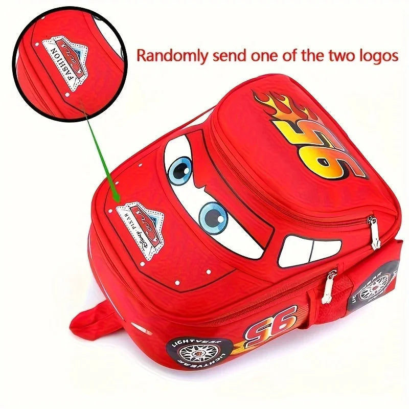 Disney 2025 New Kindergarten School Bag Cute Children's Backpack Cartoon Bag Cute Children's Backpack CartoonCar Backpack Casual
