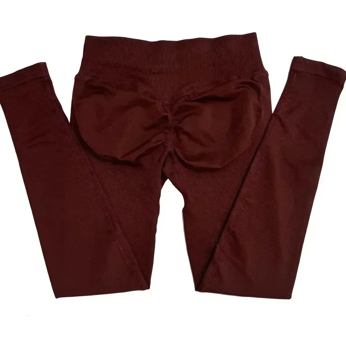 No Logo Scrunch Bum Gym Legging for Women Low Waistband Seamless Yoga Legging Workout Yoga Pants Push Up Sports Tights