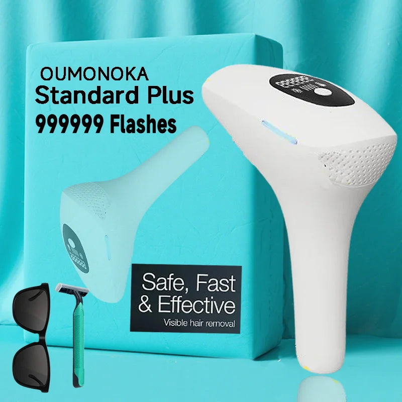 999999 Flashes IPL Laser Epilator for Women Home Use Devices Hair Removal Painless Electric Epilator Bikini Dropshipping