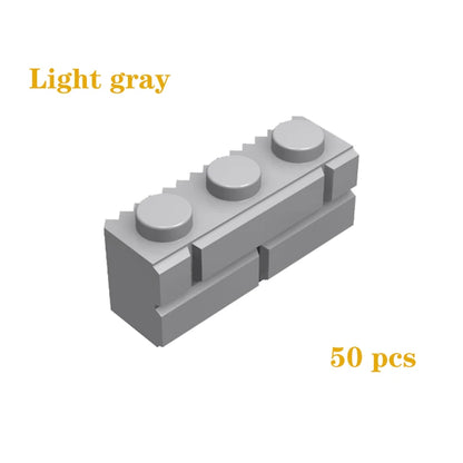 DIY Building Blocks Figures City MOC Thick Wall Bricks Educational Creative Toys for Children Size Compatible with All Brands