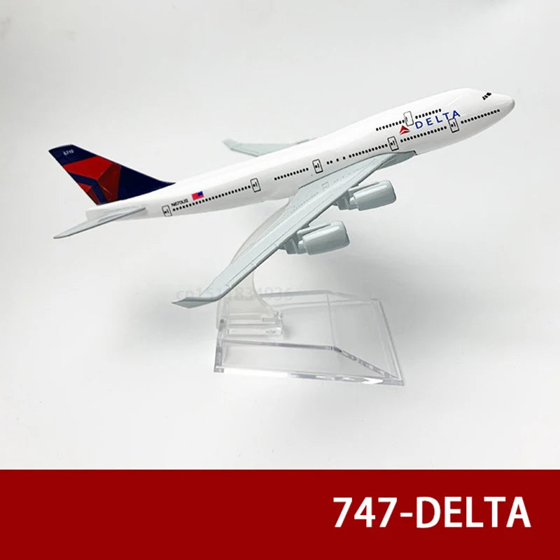 6Inch 15CM Boeing 737 747 757 767 777 787 Diecast Airplane Model For Gift Collection