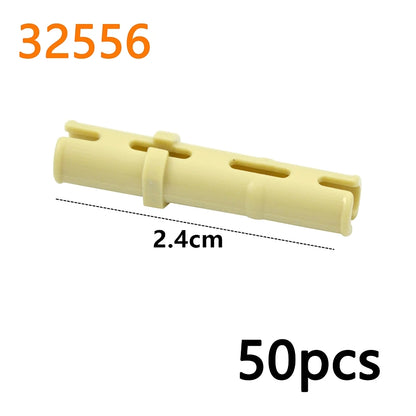 MOC Bolt Pin with Friction Peg Cross Axle Technical Building Blocks DIY Connector Bricks Compatible 2780 3673 77765 32556  32054